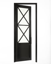 Load image into Gallery viewer, Artemis Single Iron Door with Regency Style and Glass, Perfect for Residential and Commercial Use - Custom Pivot Door
