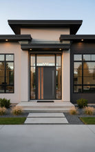 Charger l'image dans la galerie, Aluminum/ Wood Hinged Door - Custom Pivot Door