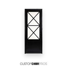 Load image into Gallery viewer, Artemis Single Iron Door with Regency Style and Glass, Perfect for Residential and Commercial Use - Custom Pivot Door