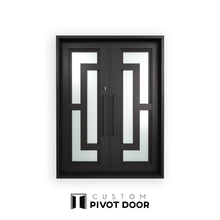 Load image into Gallery viewer, Hestina Iron Double Doors - Custom Pivot Door