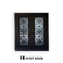 Load image into Gallery viewer, Esther Double Iron Doors - Custom Pivot Door