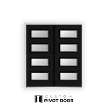 Load image into Gallery viewer, Hypnos Modern Double Door - Custom Pivot Door