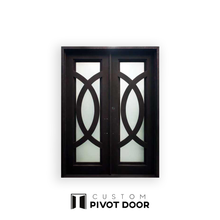 Load image into Gallery viewer, Iris Double Iron  Doors - Custom Pivot Door