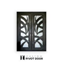 Load image into Gallery viewer, Palm Double Doors - Custom Pivot Door