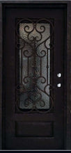 Load image into Gallery viewer, Aphrodite Single Iron Door with Operable glass - Custom Pivot Door