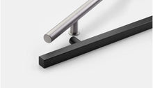 Load image into Gallery viewer, EMTEK  Round Long Door Pull - Custom Pivot Door