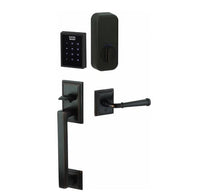 Charger l'image dans la galerie, Hamden Electronic lock by EMTEK - Custom Pivot Door