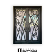 Charger l'image dans la galerie, Althea Double Iron Doors - Custom Pivot Door