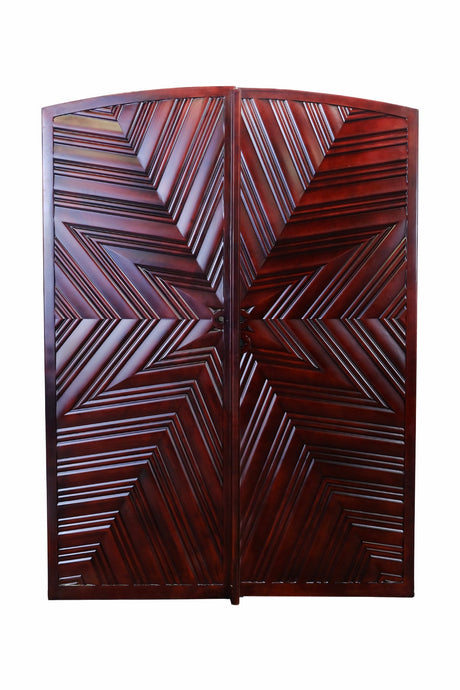 Star Double Doors - Custom Pivot Door