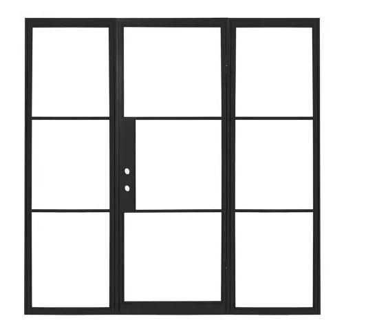 French Door with sidelights - Custom Pivot Door