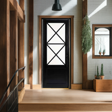 Charger l&#39;image dans la galerie, Artemis Single Iron Door with Regency Style and Glass, Perfect for Residential and Commercial Use - Custom Pivot Door
