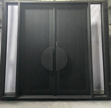 Charger l&#39;image dans la galerie, Castor Double Iron Doors - Custom Pivot Door

