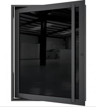 Charger l&#39;image dans la galerie, Black Opal Pivot Door - Custom Pivot Door
