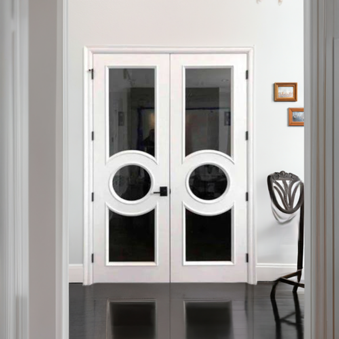 Art Deco Double Doors - Custom Pivot Door