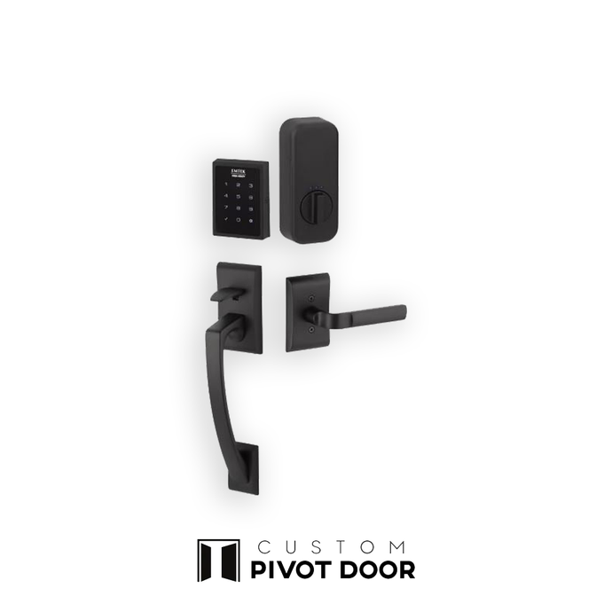 Ares Empowered and motorized touchscreen lock - Custom Pivot Door