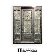 Load image into Gallery viewer, Aphrodite with sidelights - Custom Pivot Door
