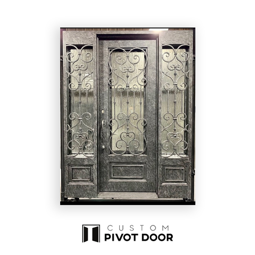 Aphrodite with sidelights - Custom Pivot Door