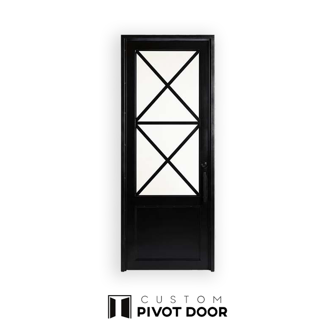 Artemis Single Iron Door - Custom Pivot Door