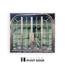 Load image into Gallery viewer, Gladys Copper Patio door - Custom Pivot Door
