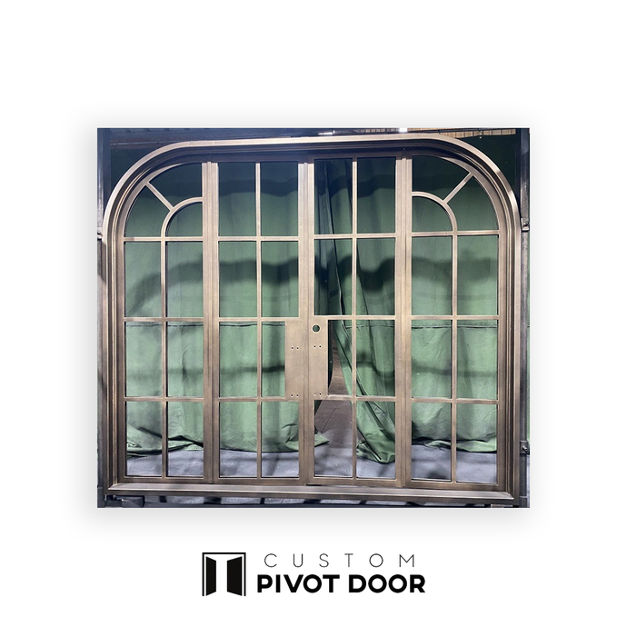 Gladys Copper Patio door - Custom Pivot Door