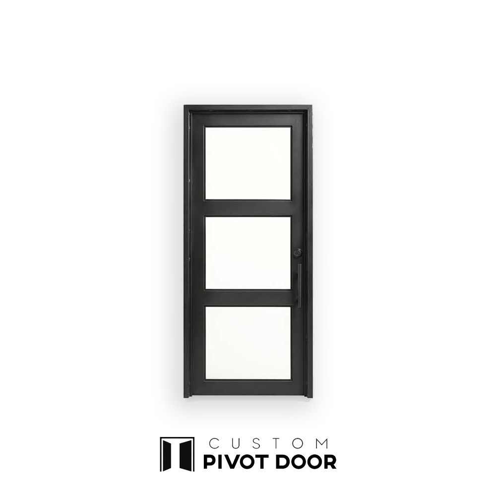 Hypnos Single Iron Door - Custom Pivot Door