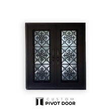 Load image into Gallery viewer, Esther Double Iron Doors - Custom Pivot Door
