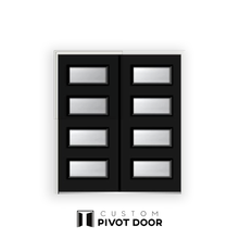 Load image into Gallery viewer, Hypnos Modern Double Door - Custom Pivot Door
