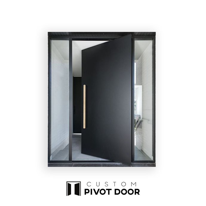 Hades Single Pivot Iron Door - Custom Pivot Door