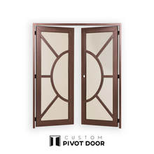 Load image into Gallery viewer, Kronos Double Door Entry Door - Custom Pivot Door
