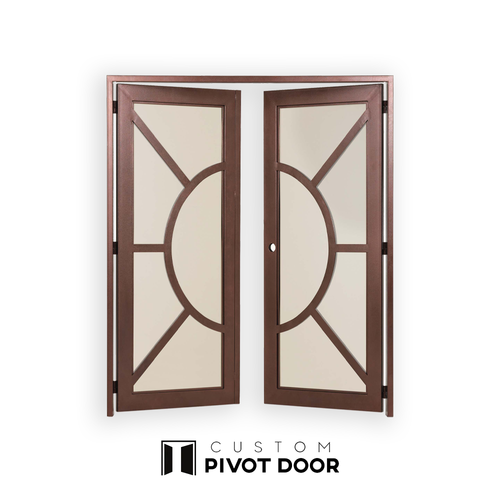 Kronos Double Door Entry Door - Custom Pivot Door