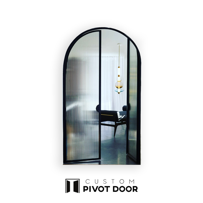 Pontus Interior Arched French doors - Custom Pivot Door