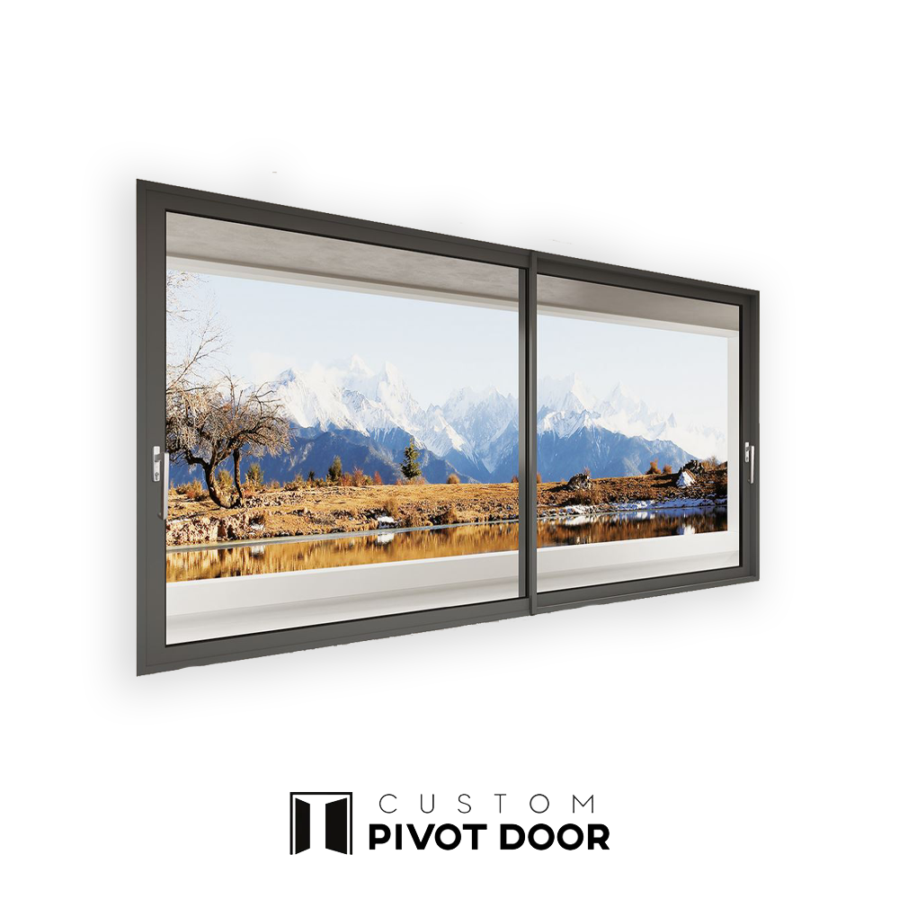 Thermal break sliding doors - Custom Pivot Door