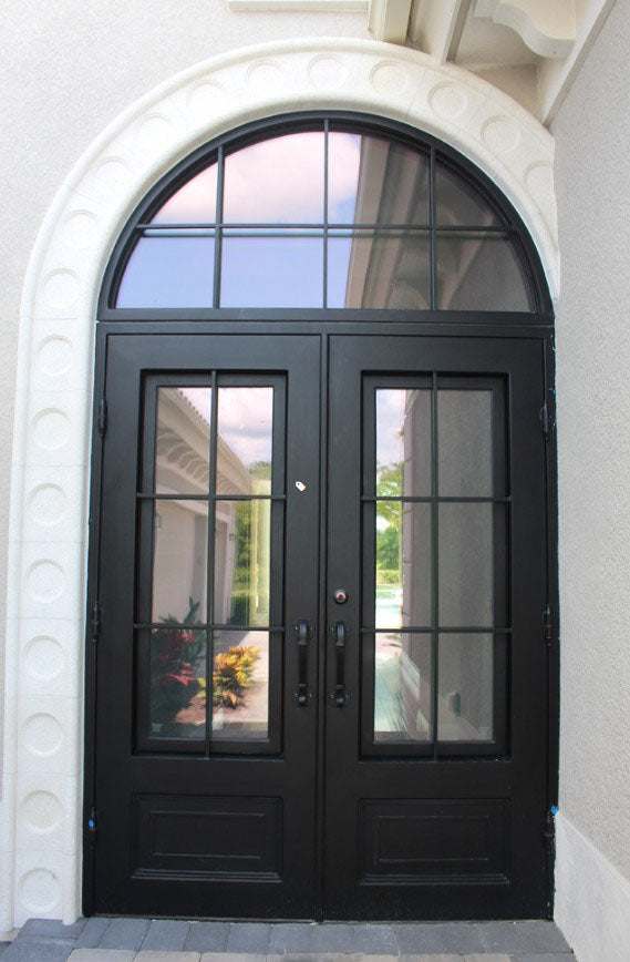 Pallas Double door with Transom - Custom Pivot Door