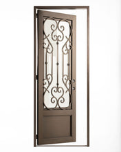 Charger l&#39;image dans la galerie, Aphrodite Single Iron Door with Operable glass - Custom Pivot Door

