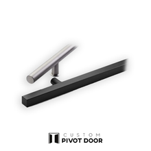 Load image into Gallery viewer, EMTEK Square long door pull - Custom Pivot Door
