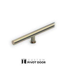 Load image into Gallery viewer, EMTEK  Round Long Door Pull - Custom Pivot Door

