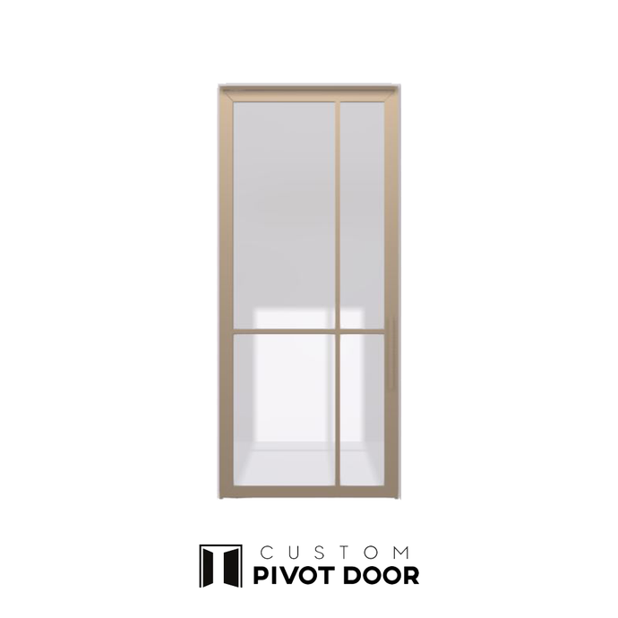 Enas Single Aluminum Pivot Door - Custom Pivot Door