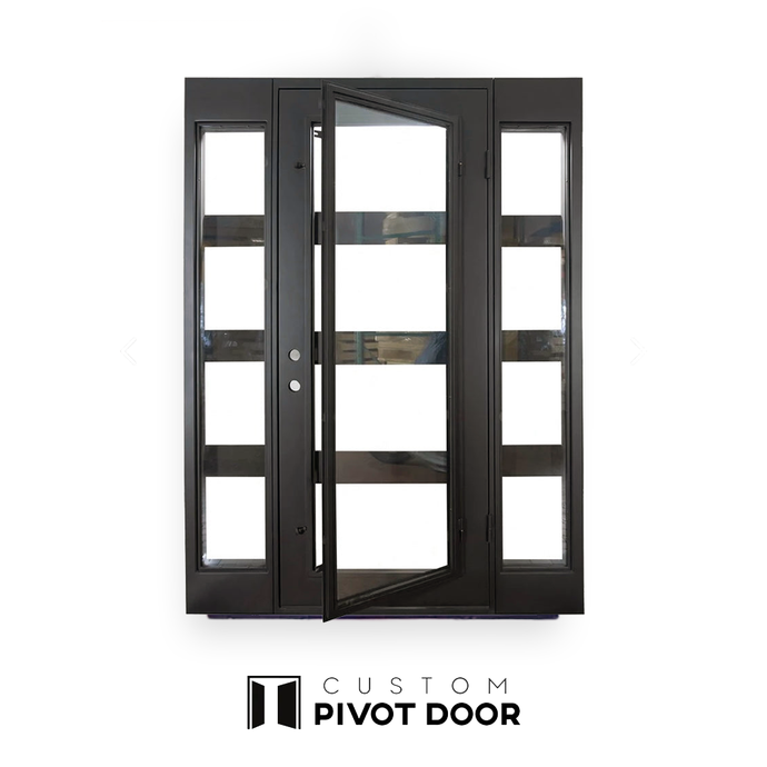 Atlas II Single door with Sidelights - Custom Pivot Door
