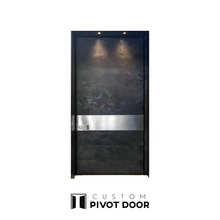 Load image into Gallery viewer, Cascade Marble-like finish door - Custom Pivot Door
